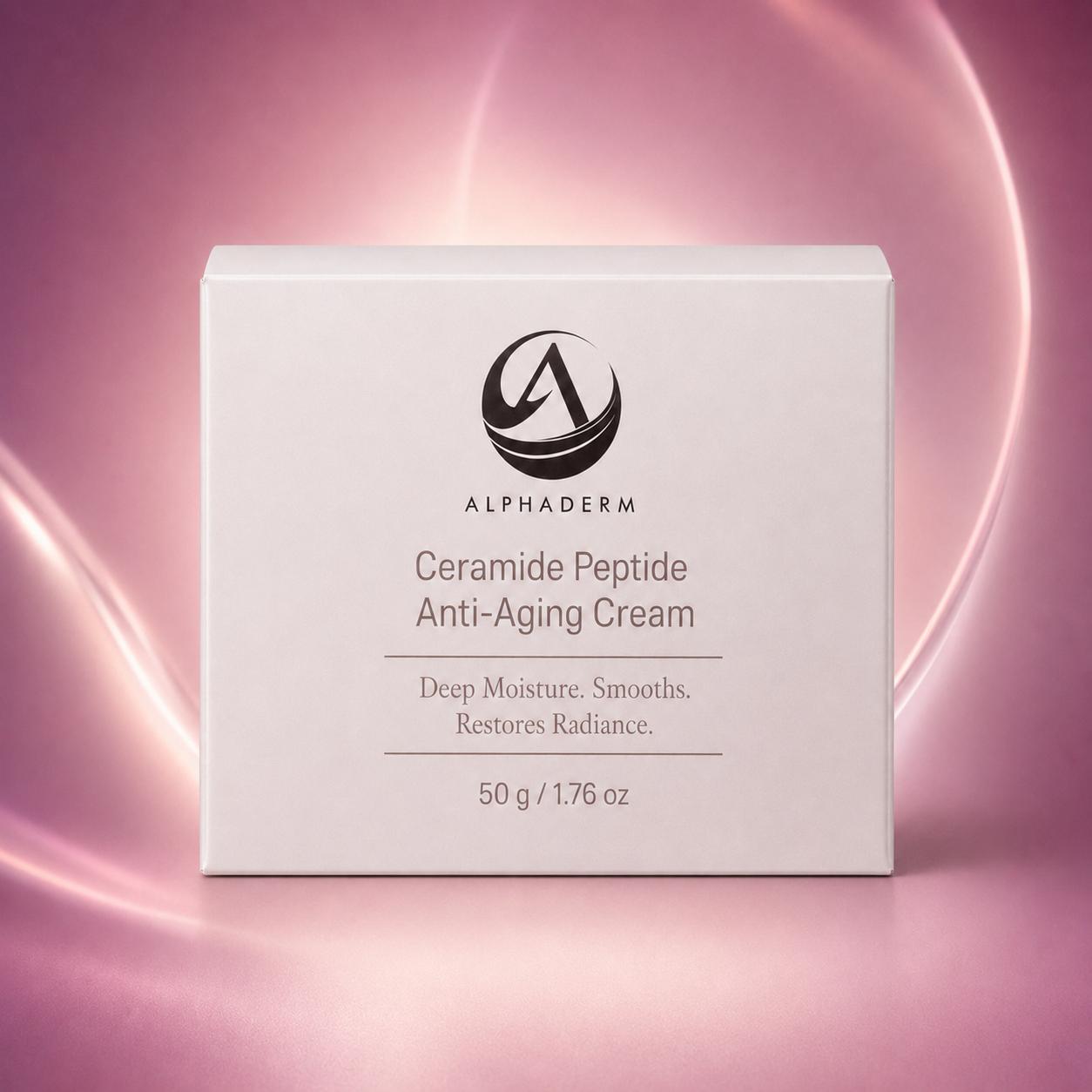 AlphaDerm Ceramide Peptide Anti-Aging Cream