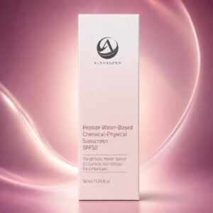 AlphaDerm Peptide Water-Based Chemical-Physical Sunscreen SPF50